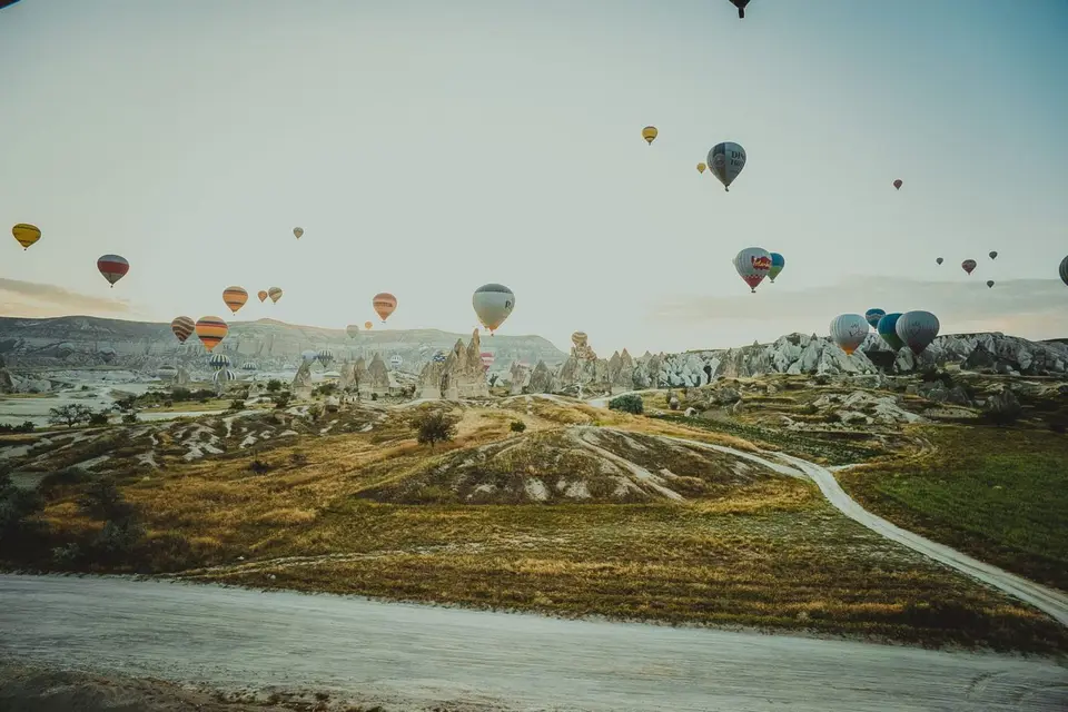 Cappadocia hot air balloons in Turkey