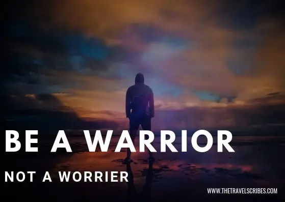 Captions for Facebook - Be a Warrior