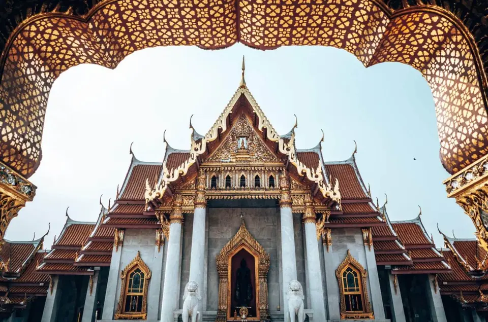 Wat Benchamabophit, Bangkok a must visit on your 3 week Thailand itinerary