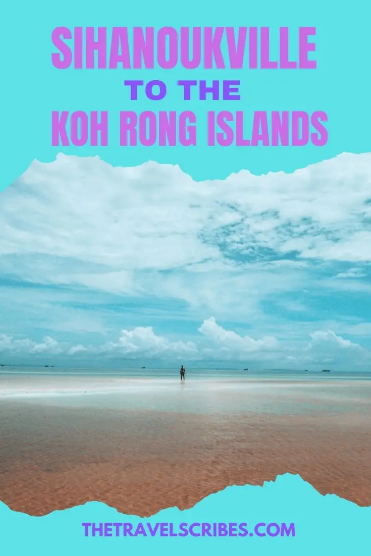Sihanoukville to Koh Rong Pinterest Pin