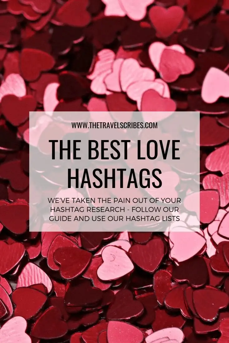 Pinterest Graphic - Love Hashtags