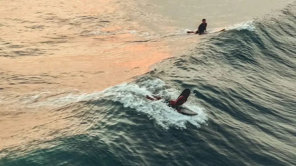 7 days Bali itinerary - Canggu surf