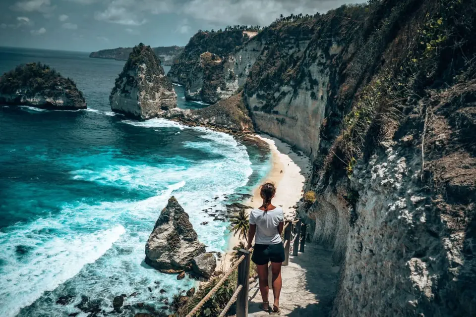 Diamond Beach on Nusa Penida, Bali