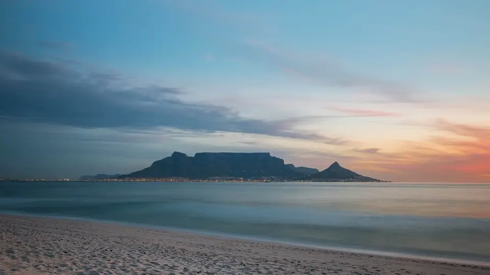 Image of Table Mountain taken from Blouberg Beach