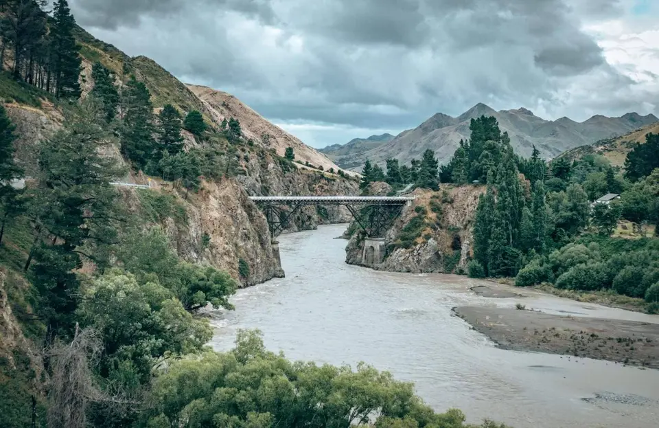 Hanmer Springs - bridge viewpoint