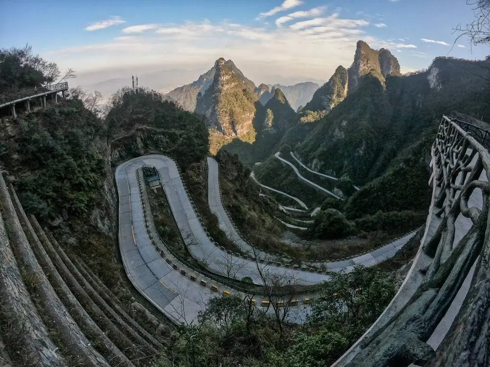 Zhangjiajie itinerary - 99 bend journey