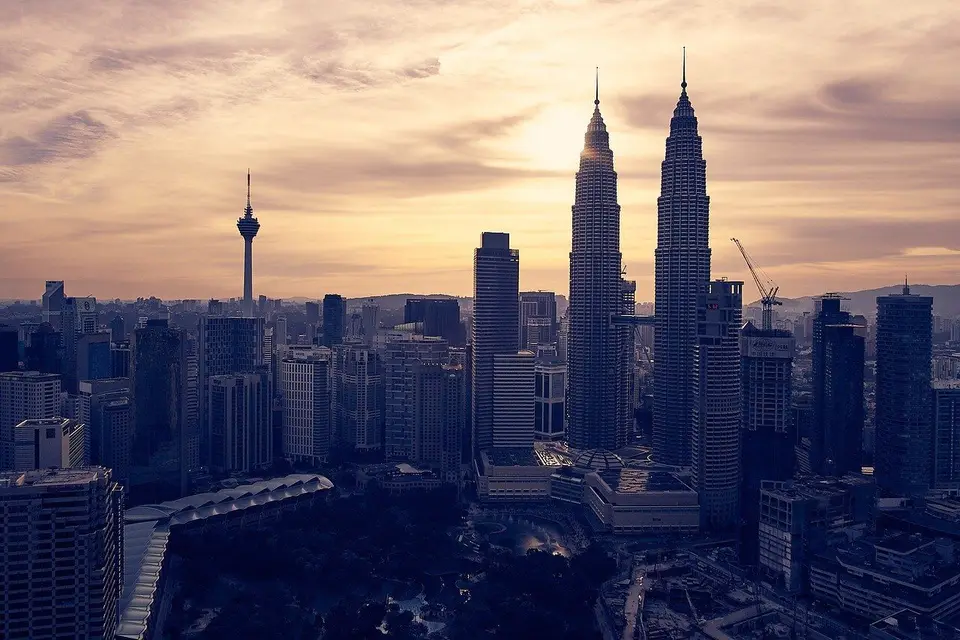 Kuala Lumpur city skyline