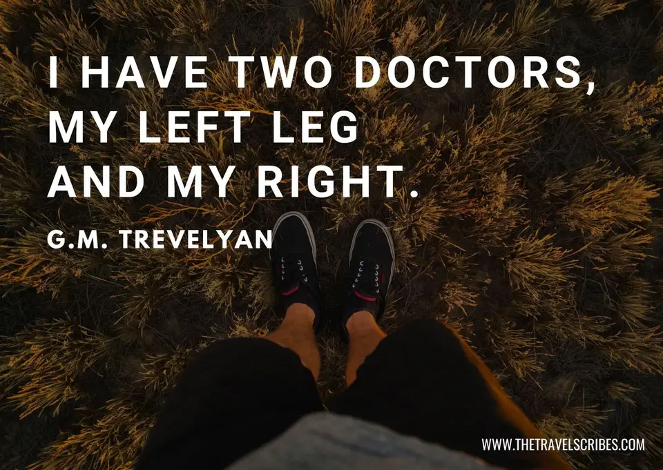 Funny hiking quote