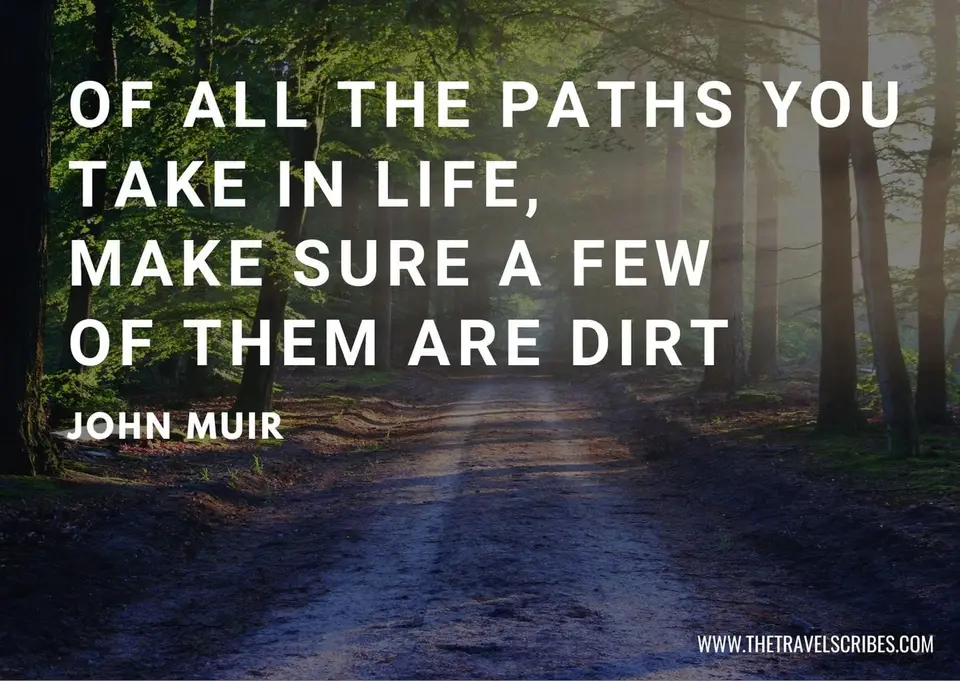 Quotes about hiking