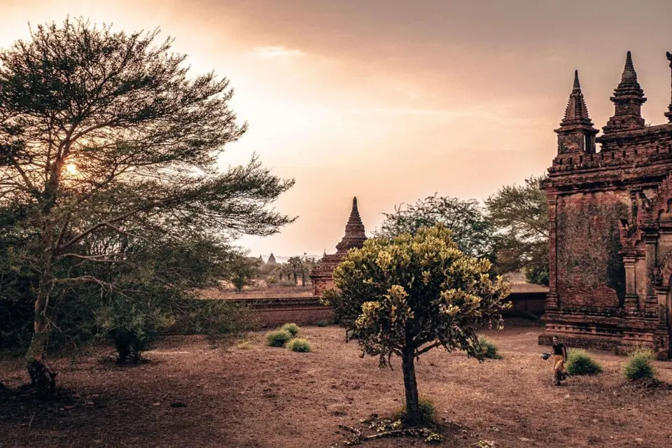 Bagan temples map