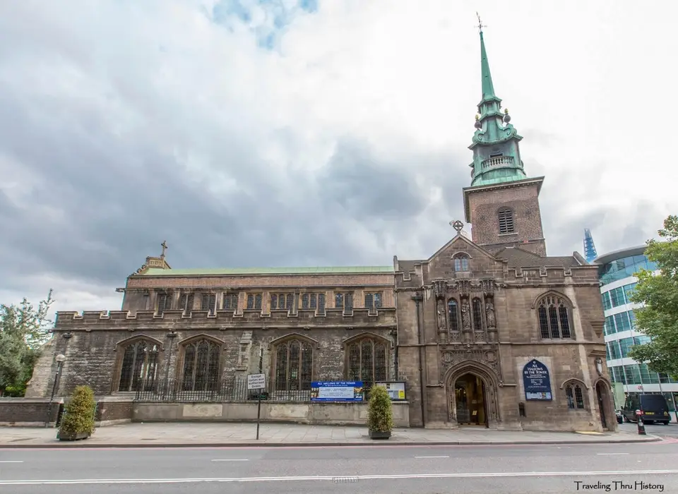 Non-touristy things to do in London - All Hallows by the Tower