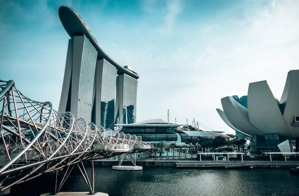 One day in Singapore itinerary - Helix bridge