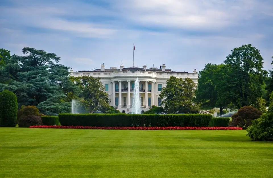 American Landmarks - The White House home of the US president
