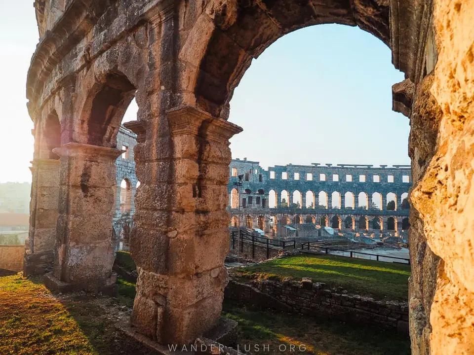Croatia sites to see - Pula Arena