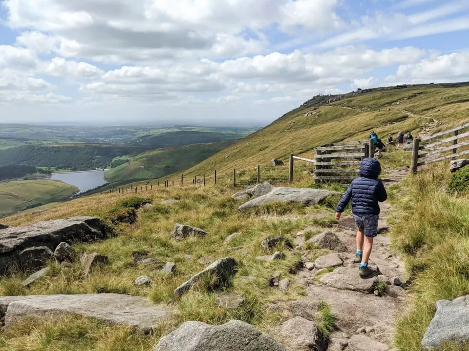 England landmarks - Kinder Scout Peak District