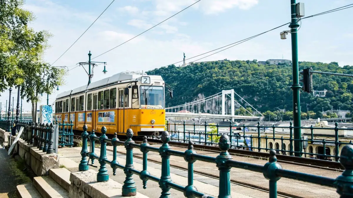 2 days in Budapest itinerary - Tram