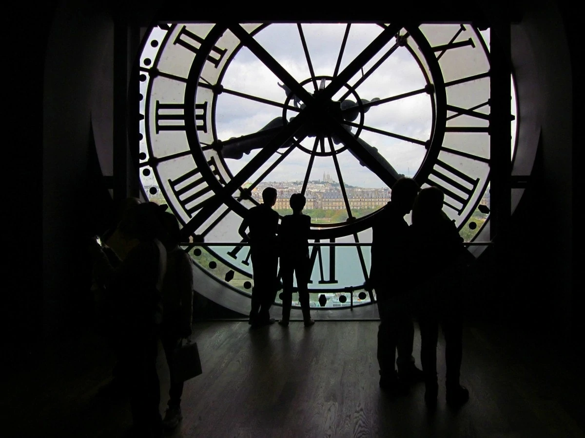 72 hours in paris itinerary - Musee d'Orsay clock