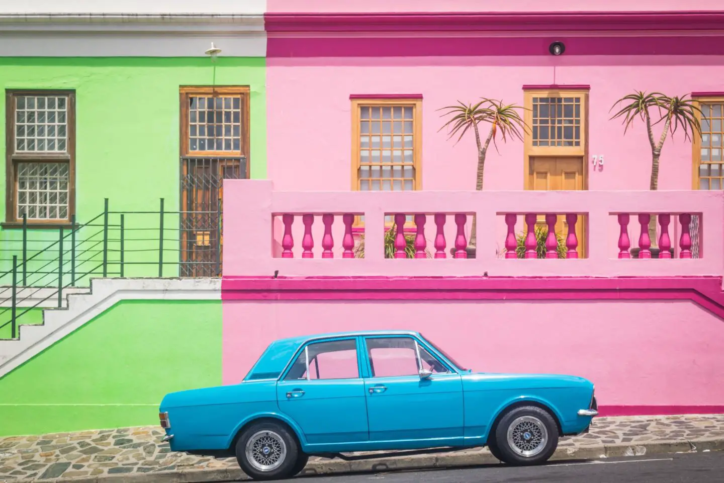 Bo Kaap colourful houses
