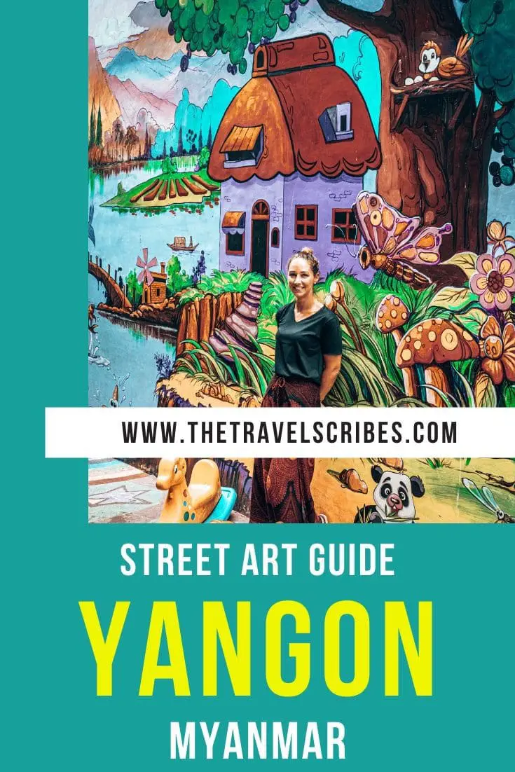 Yangon Street Art Guide
