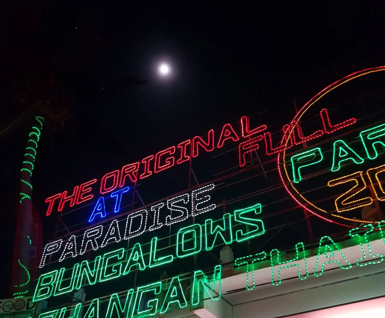 Full Moon at Haad Rin, Koh Pha Ngan
