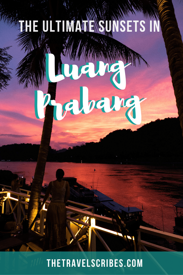 Luang Prabang sunsets Pinterest Pin