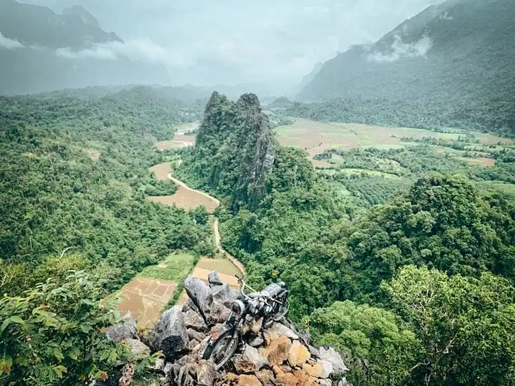 Picture of Nam Xay Viewpoint in Vang Vieng, Laos