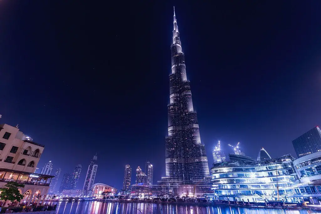 Image of the Burj Khalifa in Dubai