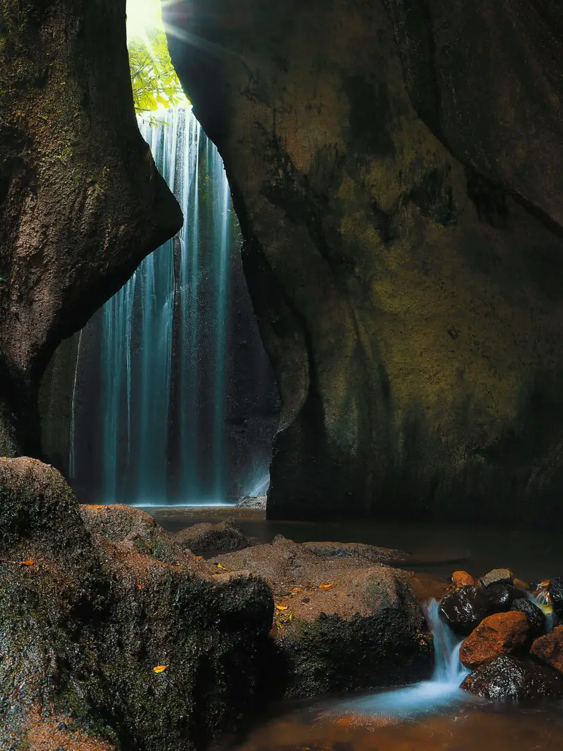 Ubud Waterfall - Tukad Cepung cave waterfall