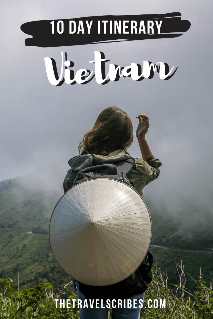 10 days in Vietnam itinerary - pinterest
