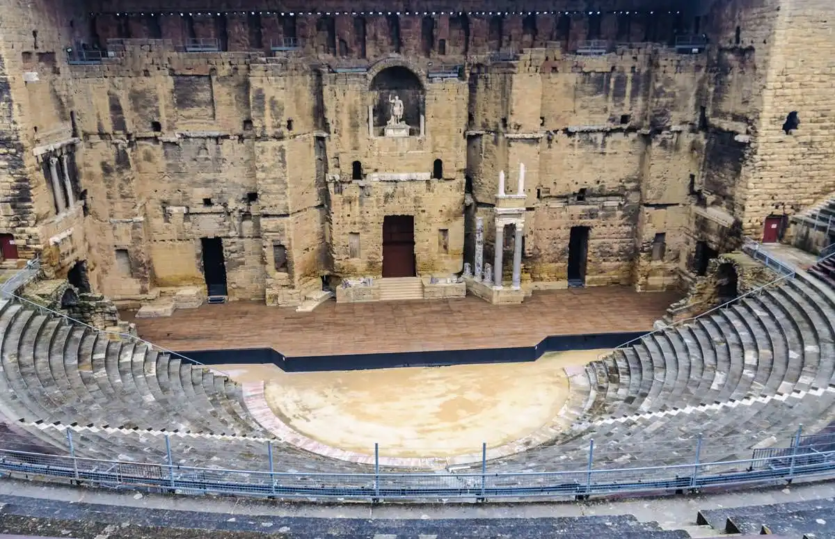French landmarks - Roman Theatre in Orange