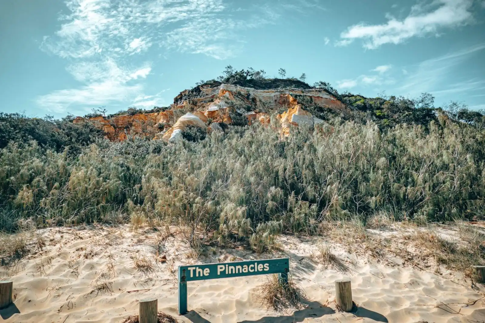 The Pinnacles on Fraser Island