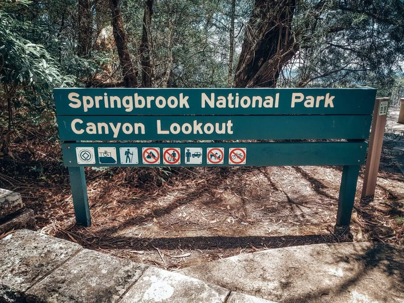 Canyon lookout, Springbrook National Park