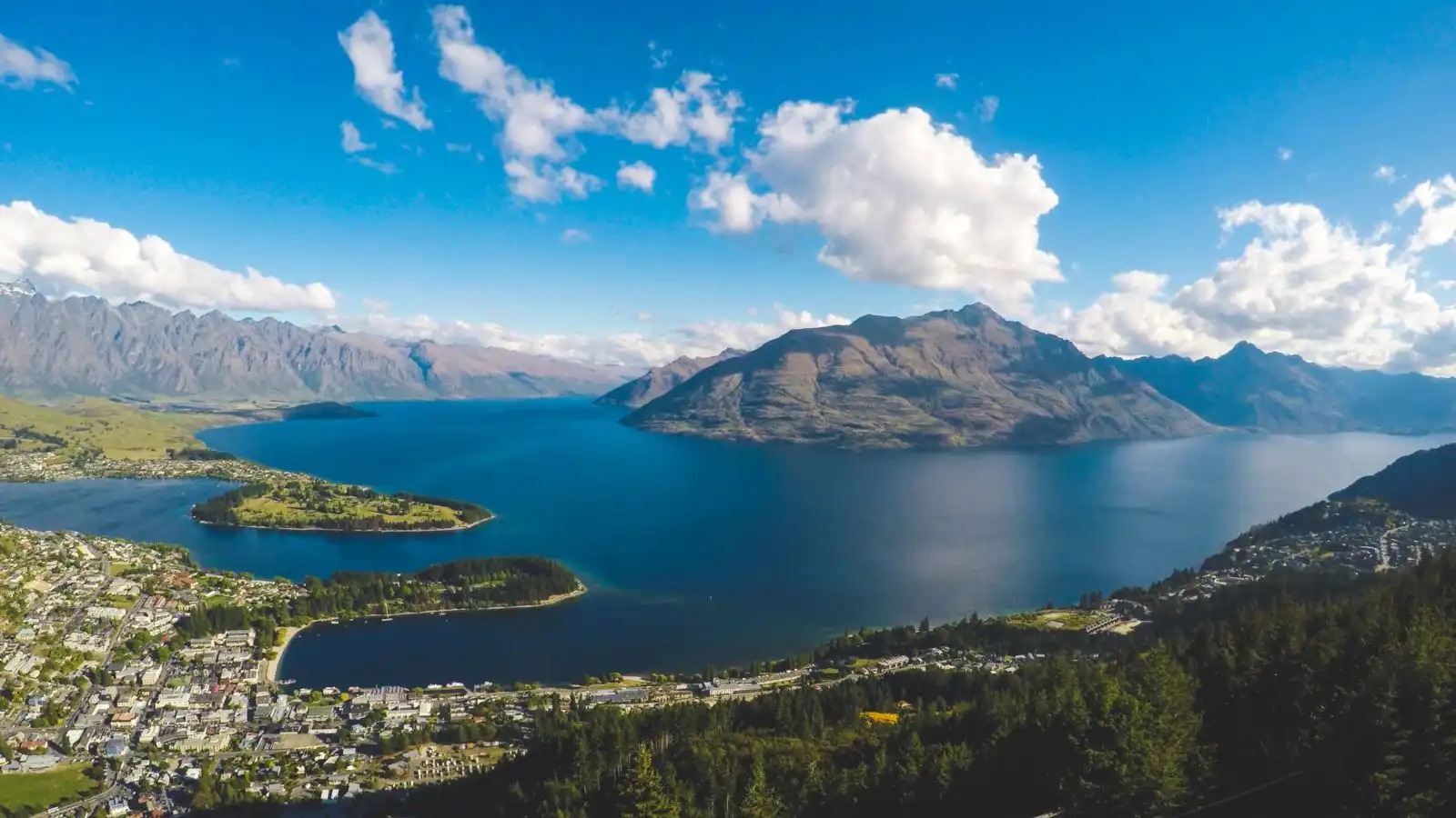 The view from Bob's Peak, Queenstown