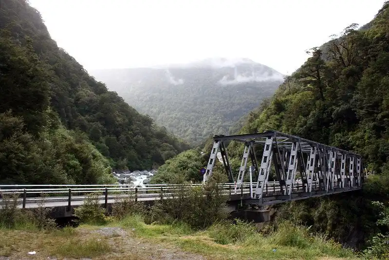 Haast Bridge, West Coast, New Zealand