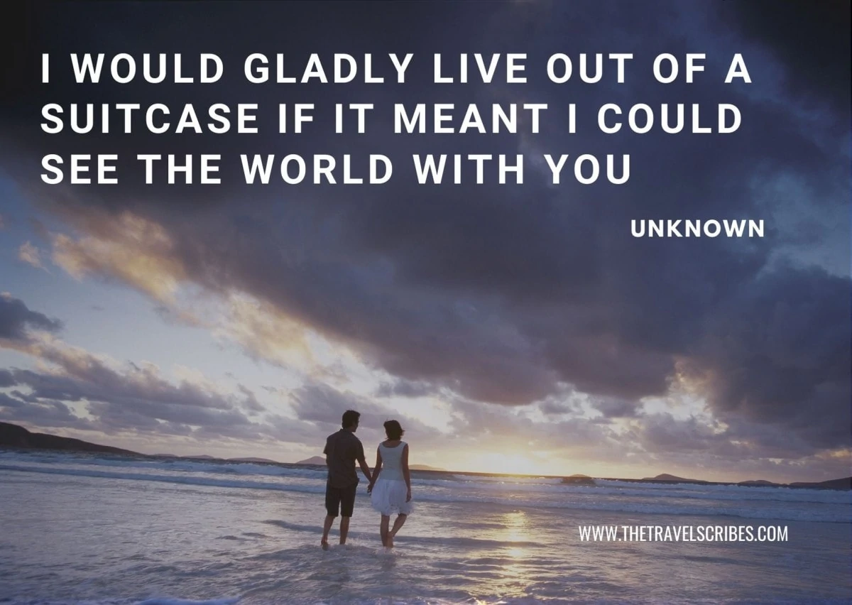 Couple Travel Quotes - travel together