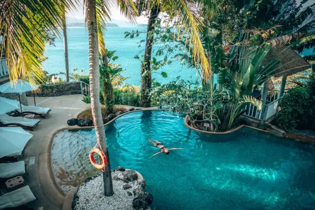 Luxury Villas in Phuket - Centara Villas Floating in Pool