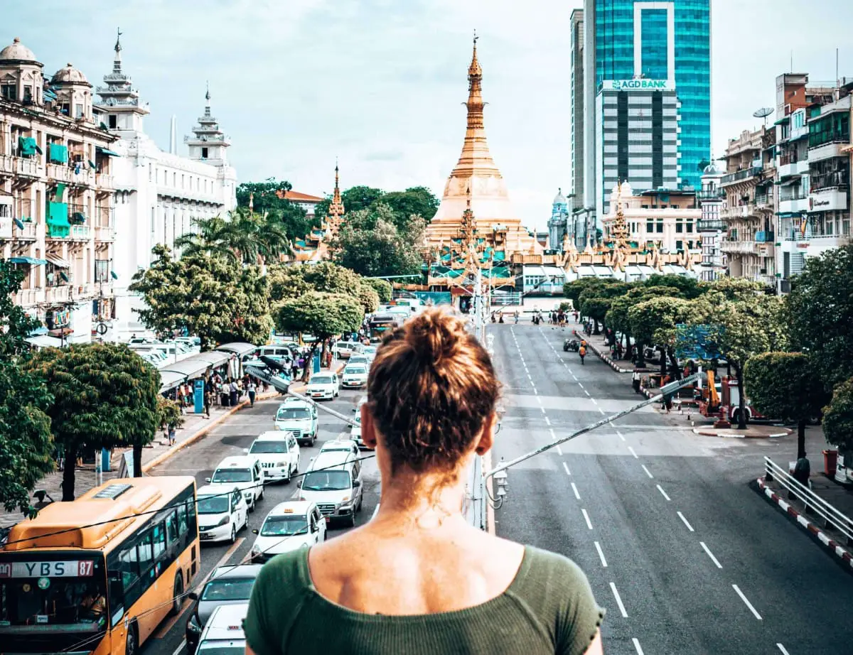 3 days in Yangon itinerary - Sule Pagoda
