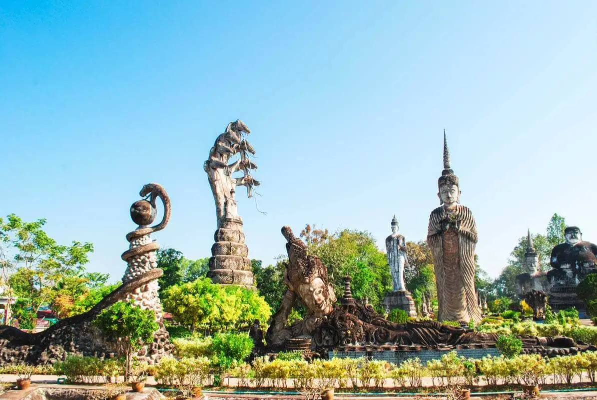 Buddha Park in Nong Kai a great secret spot in Asia
