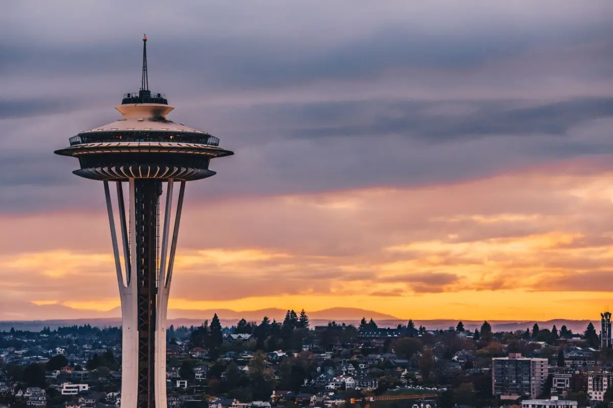USA Landmarks - Seattle Space Needle