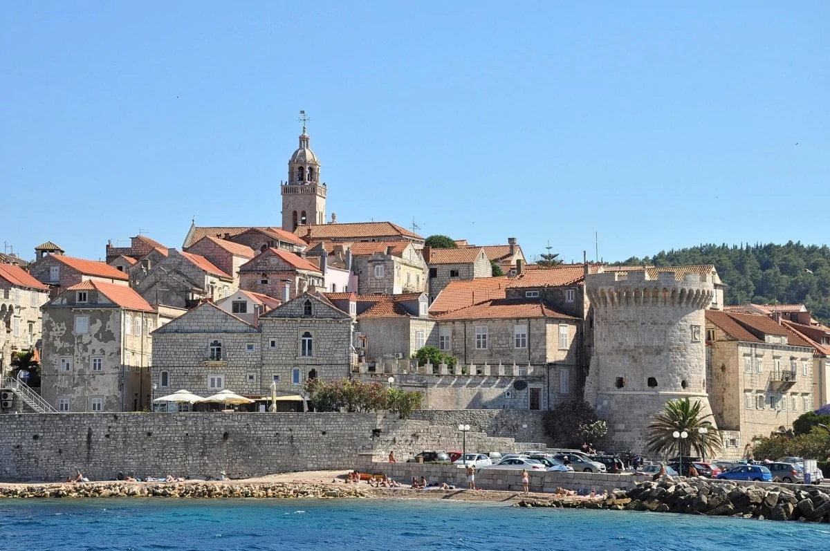 10 days in Croatia itinerary - Korcula City Walls