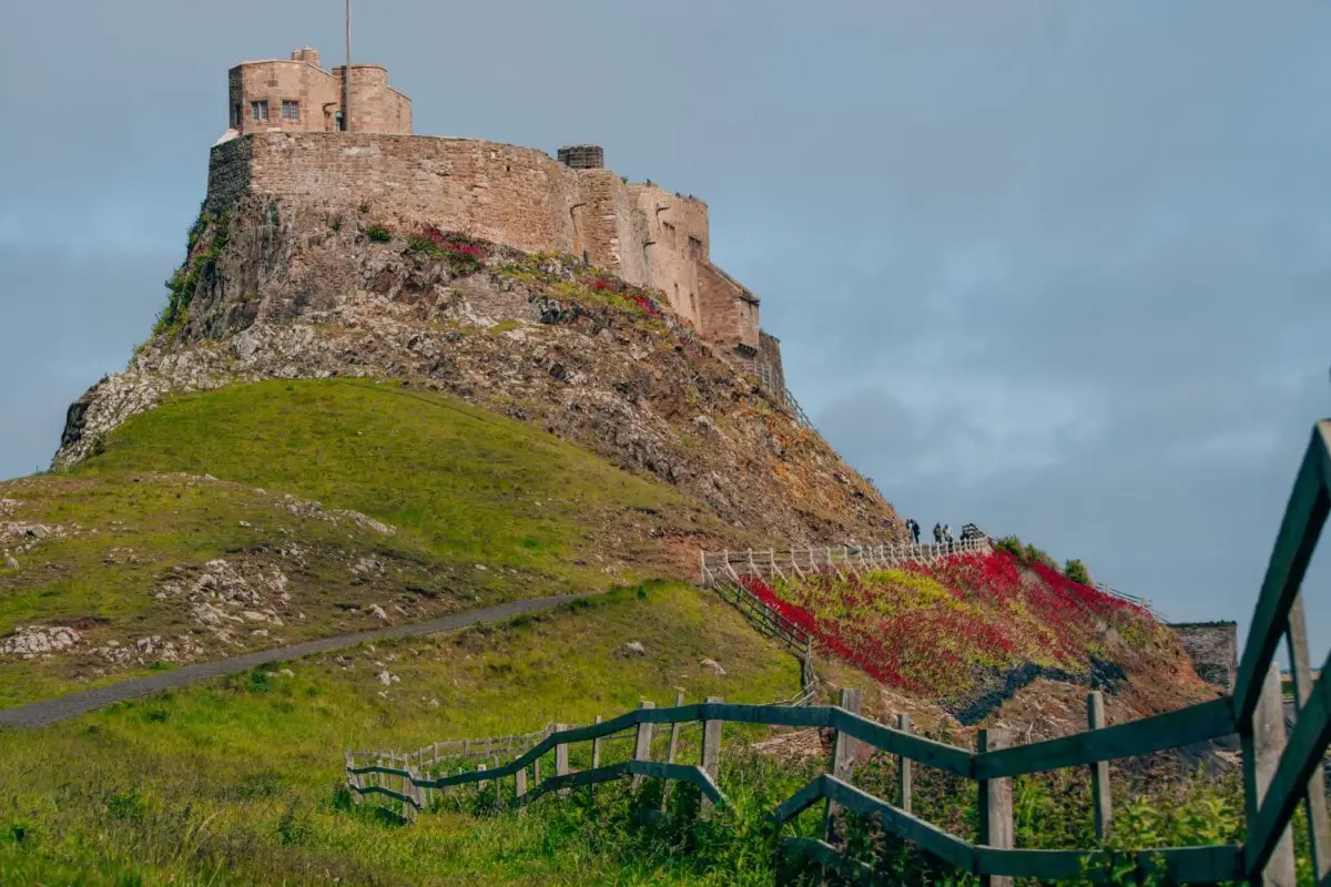 Landmarks in England - Holy Island Lindisfarne Castle