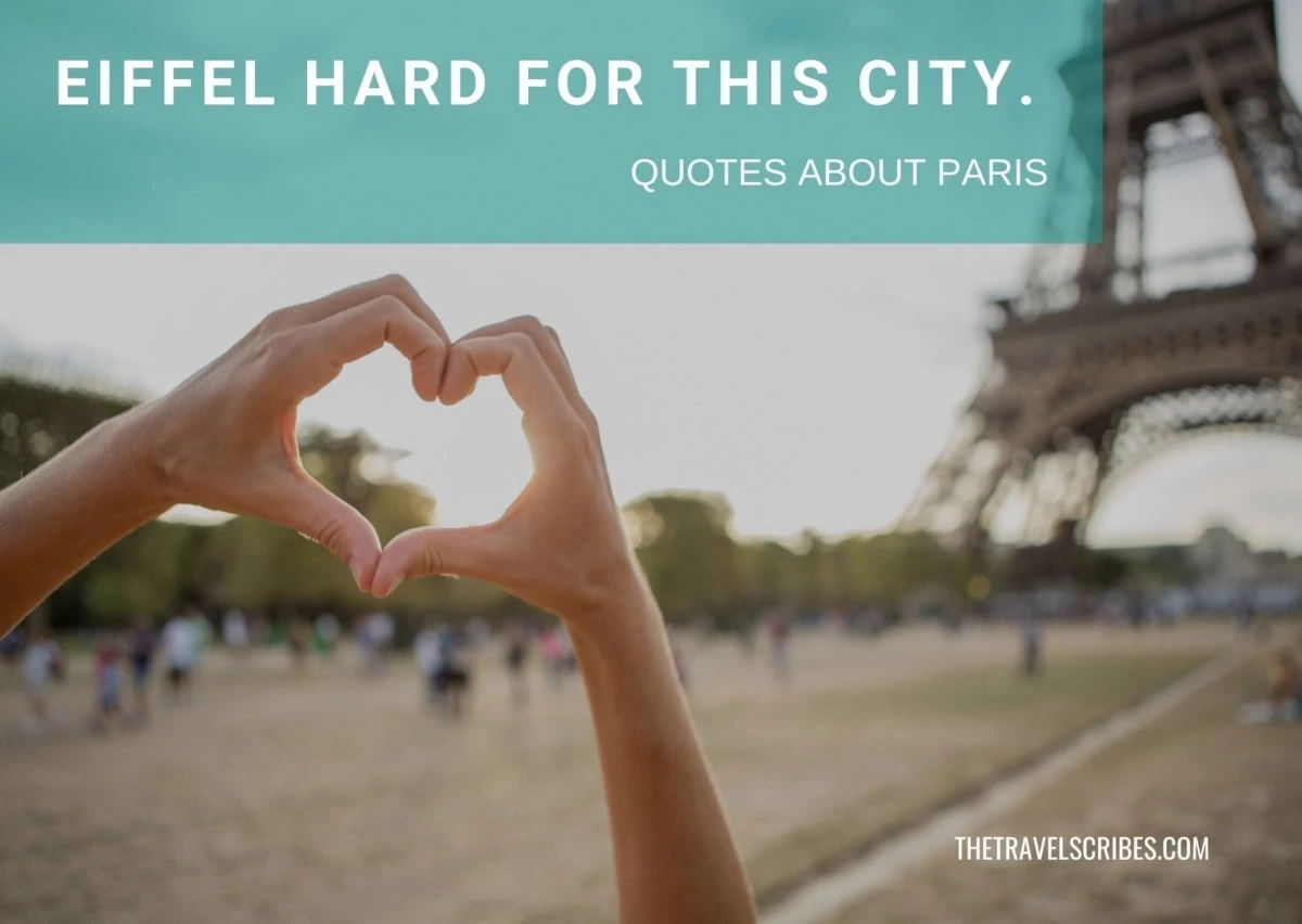quotes about travel to paris