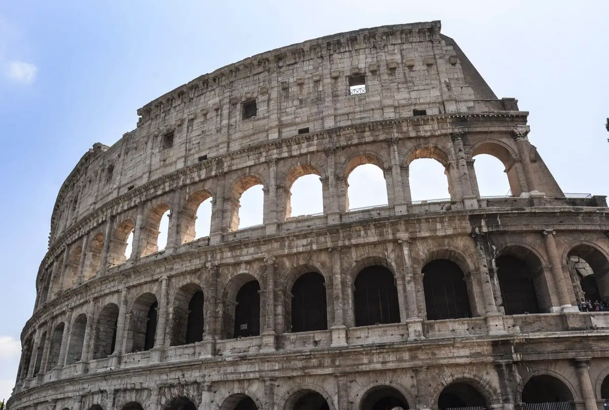 The Colosseum in Rome is one of the most famous landmarks in Italy