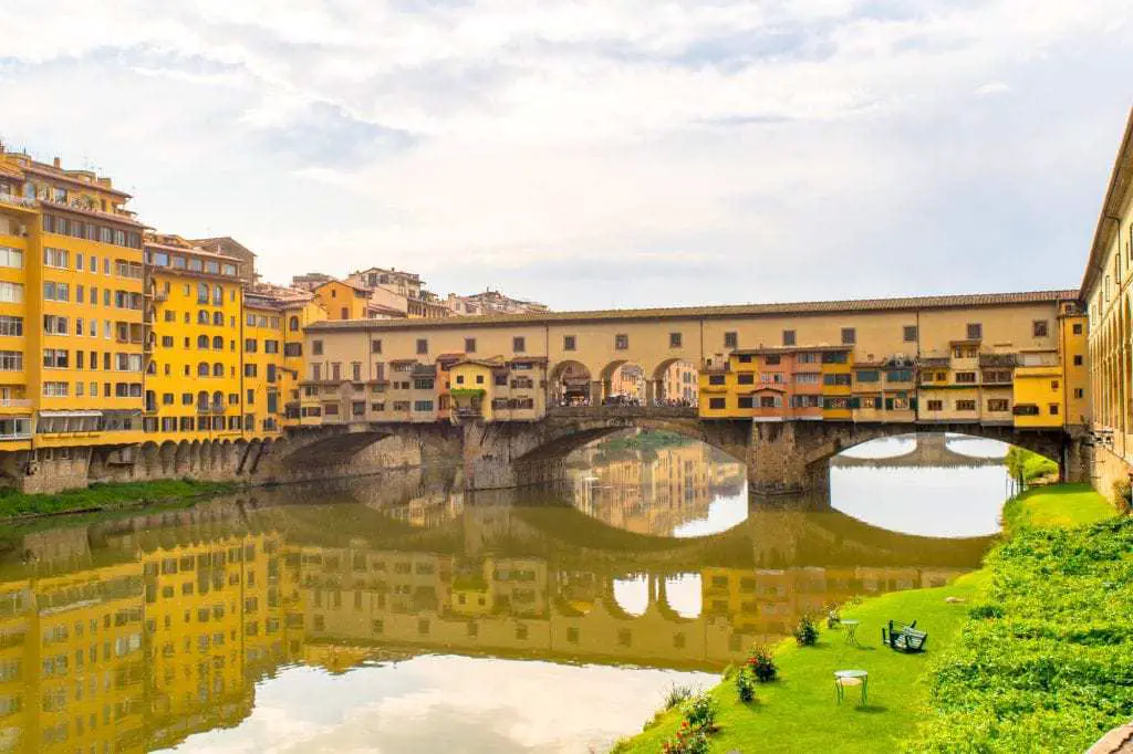 Florence landmarks like the Ponte Vecchio