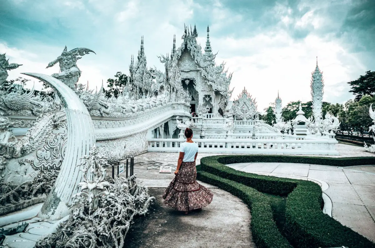 Wat rong khun architecture - White Temple Chiang Rai