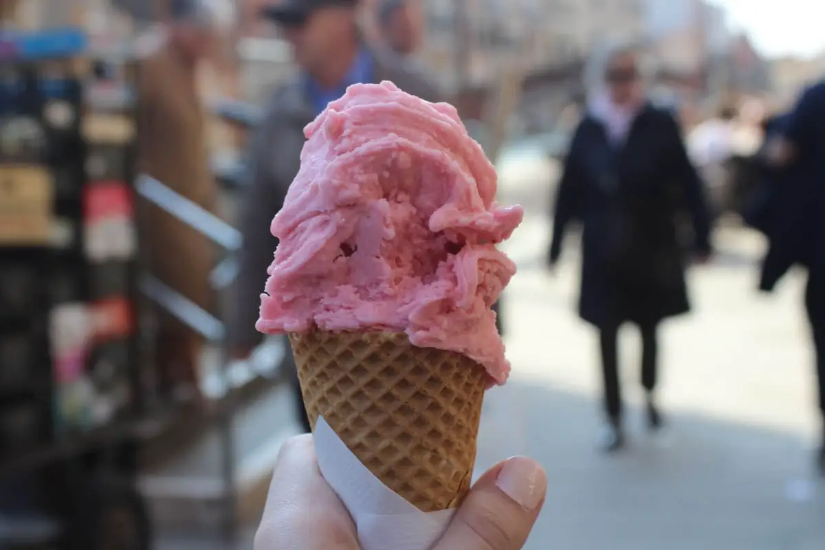 Ice cream in Venezia Italy